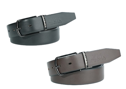 AKAVA Luxurious Reversible Belt - RTS Black/Brown