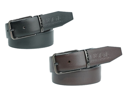 AKAVA Luxurious Reversible Belt - TRD Black/Brown Box (12 PCS)