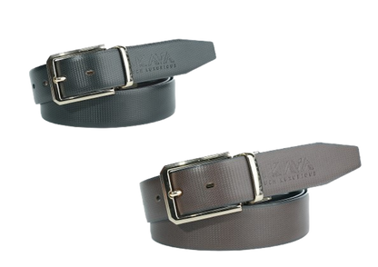 AKAVA Luxurious Reversible Belt - RTG Black/Brown