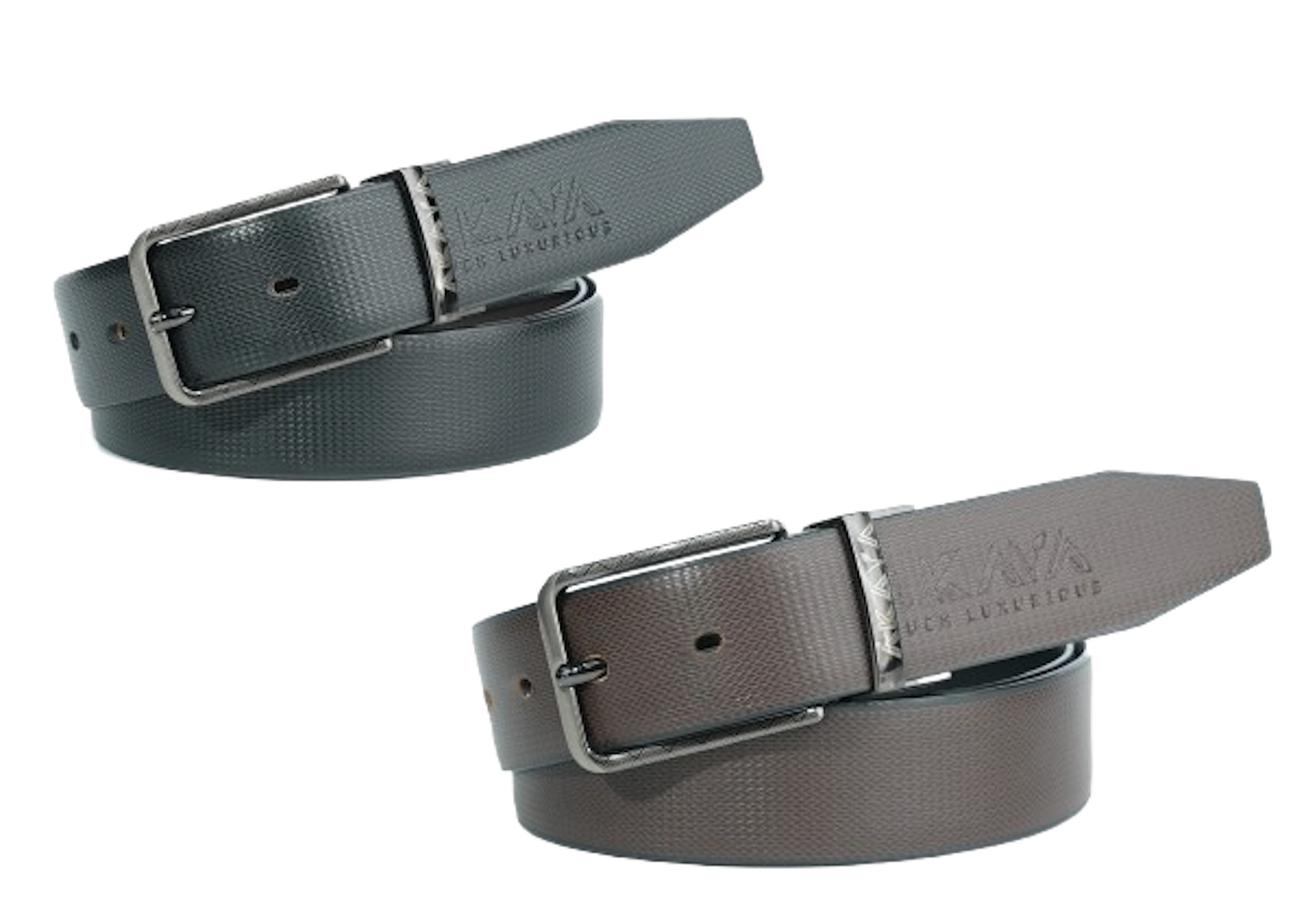 AKAVA Luxurious Reversible Belt - RTD Black/Brown