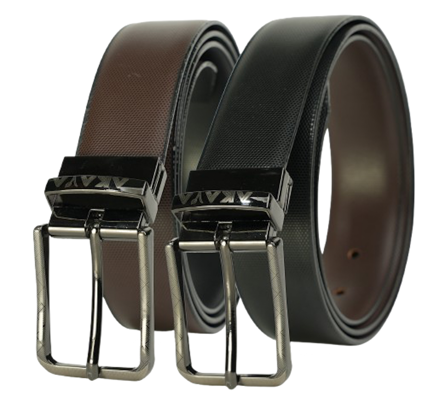 AKAVA Luxurious Reversible Belt - DOTD Black/Brown