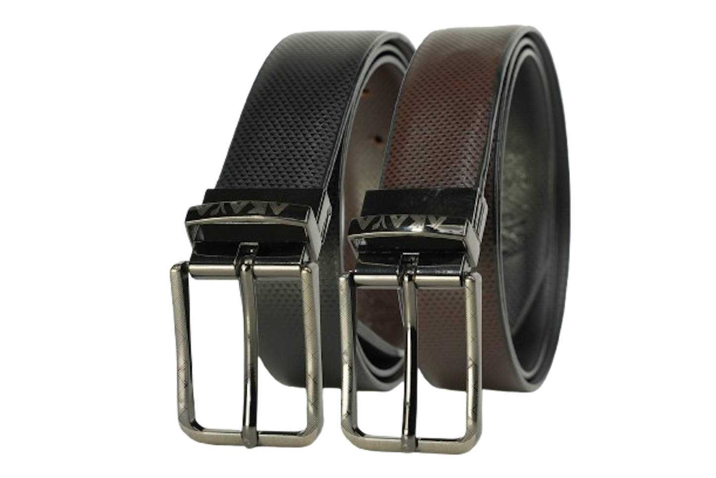 AKAVA Luxurious Reversible Belt - TRD Black/Brown