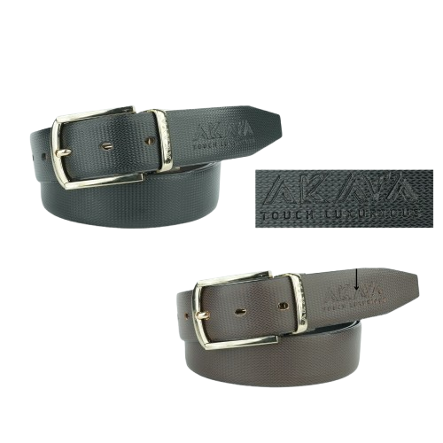 AKAVA Luxurious Reversible Belt - Kechuli Black/Brown